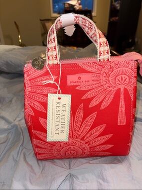 Spartina 449 lunch tote Palmetto Frond NWT